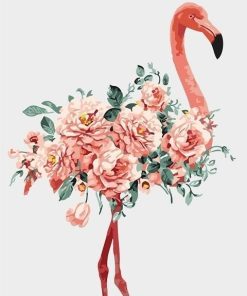 Flamingo Beauty in Pink Paint By Numbers