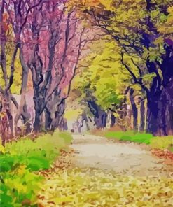 Temperate Forest Tree Paint By Numbers