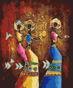 Elegant African Woman Paint By Numbers