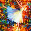 Colorful Ballerina Ballet Paint By Numbers
