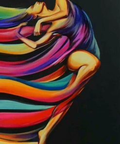 Colorful Woman Inspiration Paint By Numbers