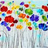 Colorful Poppies Paint By Numbers