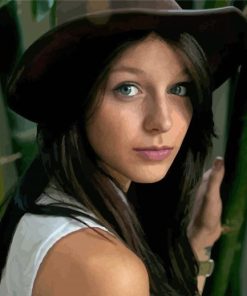 Melissa Benoist Celebrity Paint By Numbers