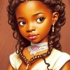 African Girl Paint By Numbers