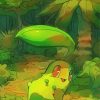 Chikorita Pokemon Anime Paint By Numbers