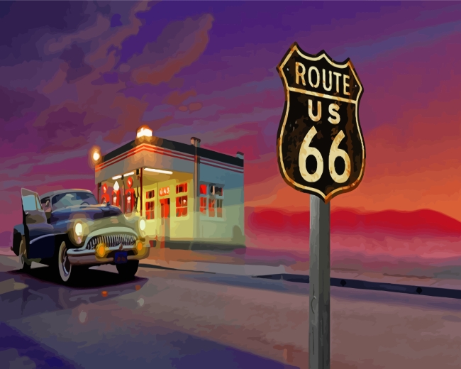 Route 66 step3 - finalized artwork