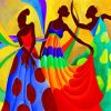 African Women Dance Paint By Numbers