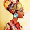 African Ladies Creative Paint By Numbers