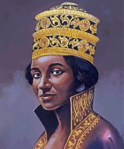 African Woman Elegance Paint By Numbers