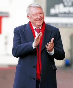 Legendary Alex Ferguson Football Paint By Numbers