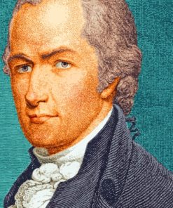 Alexander Hamilton Famous Statesman Paint By Numbers