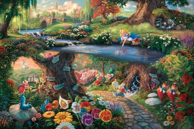 Alice in Wonderland Disney Paint By Numbers