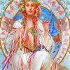 Alphonse Mucha Women Paint By Numbers
