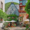 Historic German Architecture Paint By Numbers