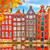 Amsterdam Cityscape Paint By Numbers