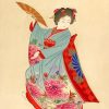 Geisha Dancer Japan Paint By Numbers
