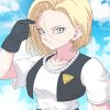 Dragon Ball Z Android 18 Anime Paint By Numbers