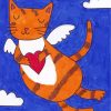 Angel Cat Animals Paint By Numbers
