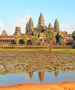 Ancient Angkor Wat Paint By Numbers