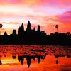 Angkor Wat Temple Sunset Paint By Numbers