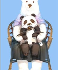 Polar Panda Penguin Animal Paint By Numbers