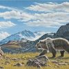 Mountain Bear Wildlife Paint By Numbers
