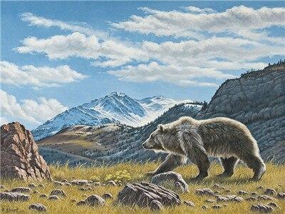Finalizing Mountain Bear Artwork