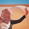 Arabian Woman Desert Scene Paint By Numbers
