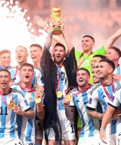Argentina World Cup Champions Paint By Numbers