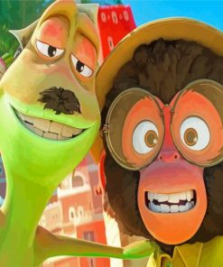 Cartoon Adventure Paint By Numbers