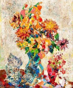 Rose Petal Blossoms Paint By Numbers