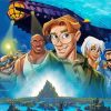 Disney Atlantis Adventure Paint By Numbers