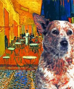 Aussie Cattle Dog Paint By Numbers