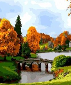 Stour River Nature Scenery Paint By Numbers