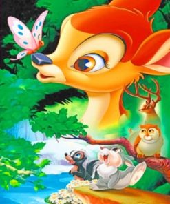 Bambi Disney Art Paint By Numbers