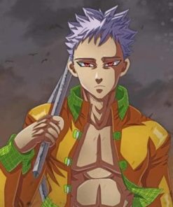 Ban from Nanatsu no Taizai Anime Paint By Numbers