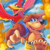 Banjo Kazooie Video Game Paint By Numbers