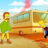 Bart And Heisenberg Animated Paint By Numbers