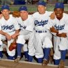 Brooklyn Dodgers Baseball Paint By Numbers