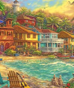 Seaside Retreats Paint By Numbers