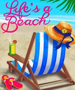 Summer Beach Life Paint By Numbers