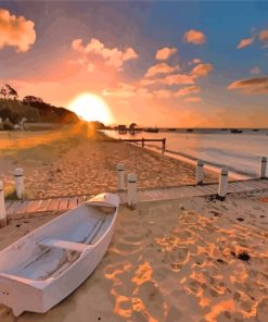 Sunrise Seascape Paint By Numbers