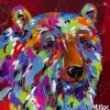 Colorful Bear Animals Paint By Numbers