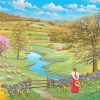 Beautiful Grassland Landscape Paint By Numbers