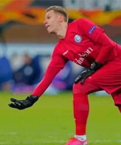 Thomas Kaminski Belgian Footballer Paint By Numbers