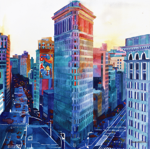 Finalizing Iconic New York Landmarks Paint By Numbers