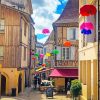 Bergerac City Streets Paint By Numbers