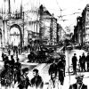 Berlin Black and White Cityscape Paint By Numbers