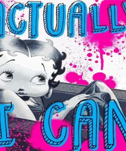 Betty Boop Iconic Style Paint By Numbers