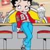 Betty Boop Illustrations Paint By Numbers